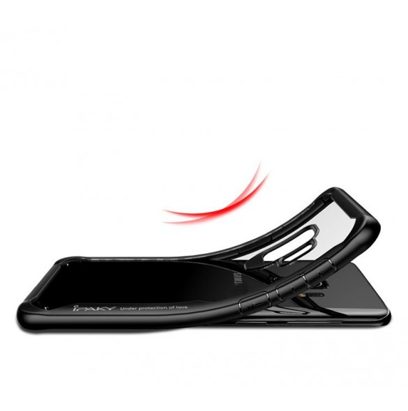 iPaky Survival Case Gel Fallskydd för Samsung Galaxy S9 Plus G965 - Grå