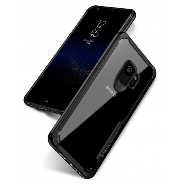 iPaky Survival Case Gel Fallskydd för Samsung Galaxy S9 Plus G965 - Grå