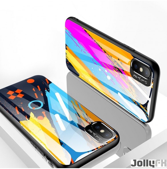 iPhone XR och väldigt snyggt skydd från JollyFX.