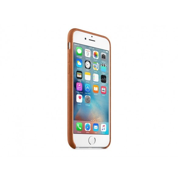 Apple MKXC2ZM/A Läderskal till iPhone 6 PLus, iPhone 6S PLus - Saddle Brown