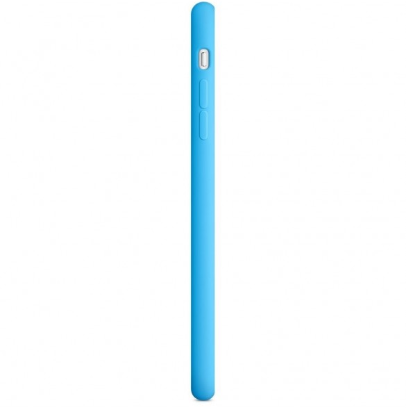 Apple MGRH2ZM/A Silicone Case till iPhone 6 Plus - Blå