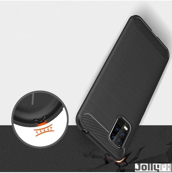 Blått och mycket snyggt omslag Xiaomi Mi 10 Lite.