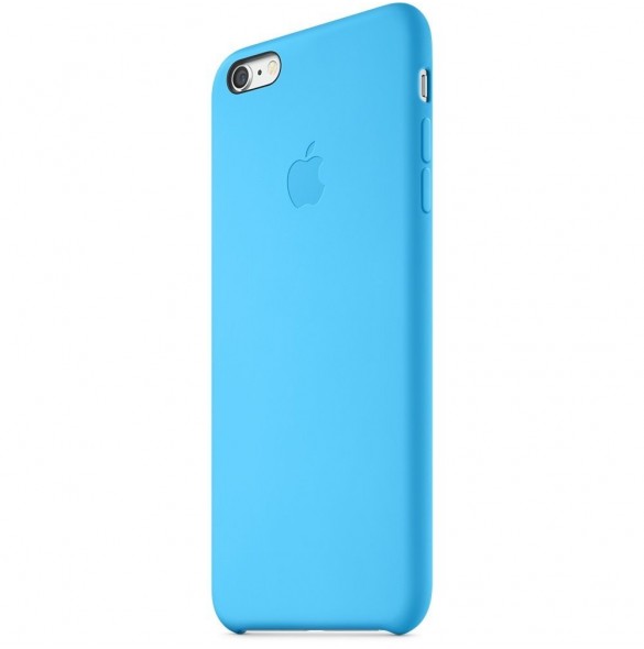 Apple MGRH2ZM/A Silicone Case till iPhone 6 Plus - Blå