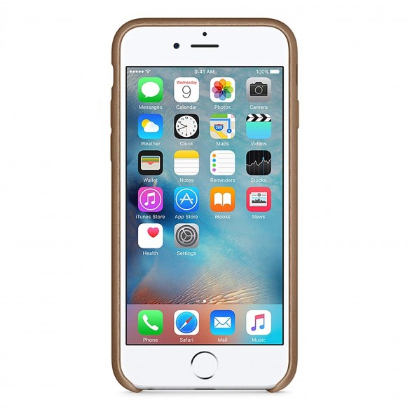 Apple MKX92ZM/A Läderskal till iPhone 6 Plus, iPhone 6S Plus - Brun