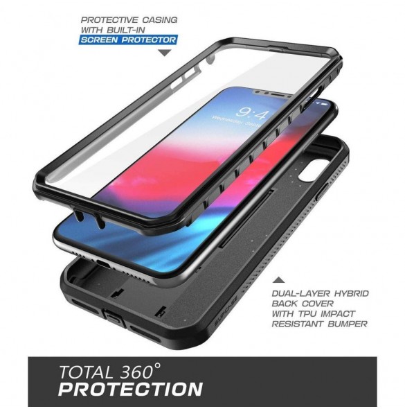 Supcase Unicorn Beetle Pro iPhone XS Max - Svart