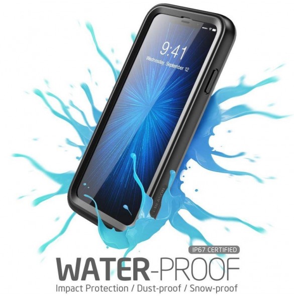 Supcase IBLSN Aegis IP68 iPhone XS Max - Frost svart