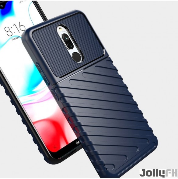Blått och mycket snyggt omslag Xiaomi Redmi 8.