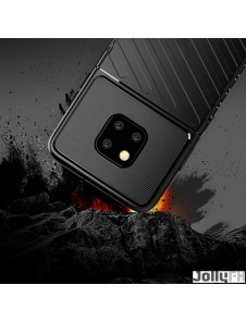 Blått och mycket snyggt omslag Huawei Mate 20 Pro.