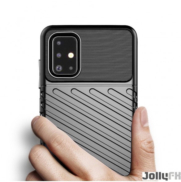 Samsung Galaxy A51 och väldigt snyggt skydd från JollyFX.
