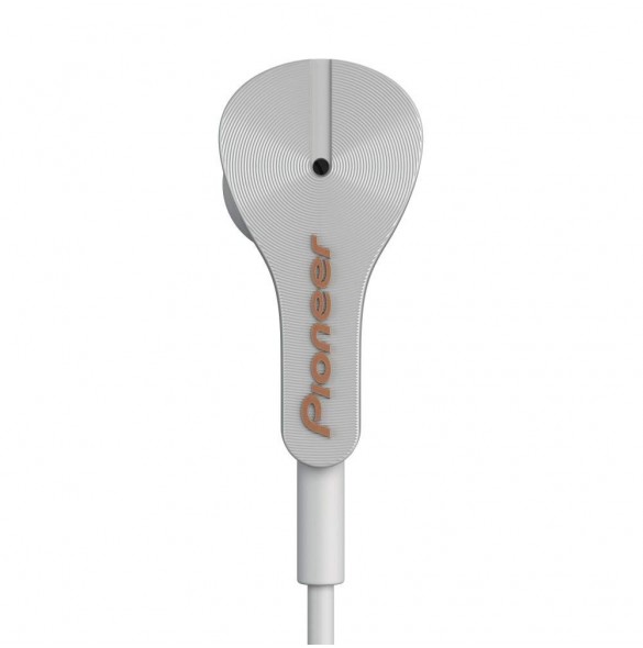 Pioneer Rayz SE-LTC3R-W Lightning-Powered Noise Cancelling Earphones with Smart Button and Companion App - Onyx