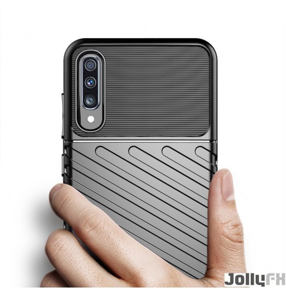 Samsung Galaxy A40 och väldigt snyggt skydd från JollyFX.