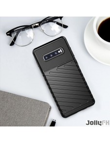 Samsung Galaxy S10 Plus och väldigt snyggt skydd från JollyFX.