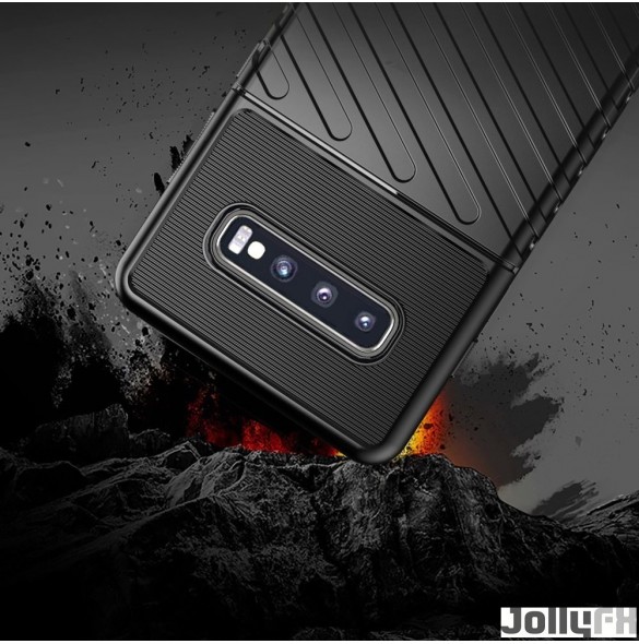 Samsung Galaxy S10 och väldigt snyggt skydd från JollyFX.