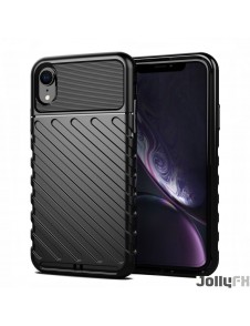 Svart och väldigt snyggt omslag iPhone XR.