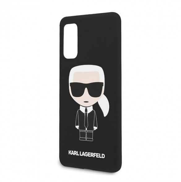 Samsung Galaxy S20 och väldigt snyggt skydd från Karl Lagerfeld.