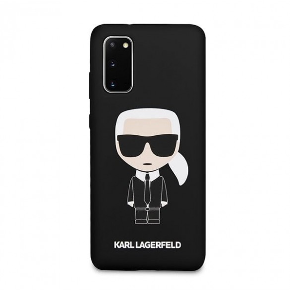 Svart och väldigt snyggt omslag Samsung Galaxy S20.