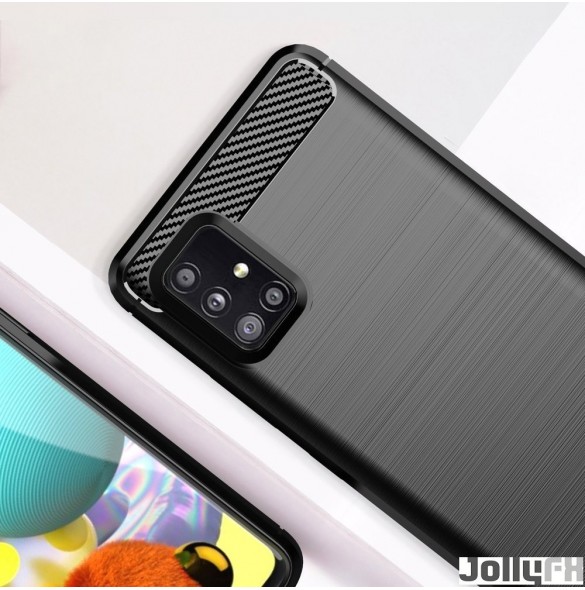Samsung Galaxy A71 5G och väldigt snyggt skydd från JollyFX.