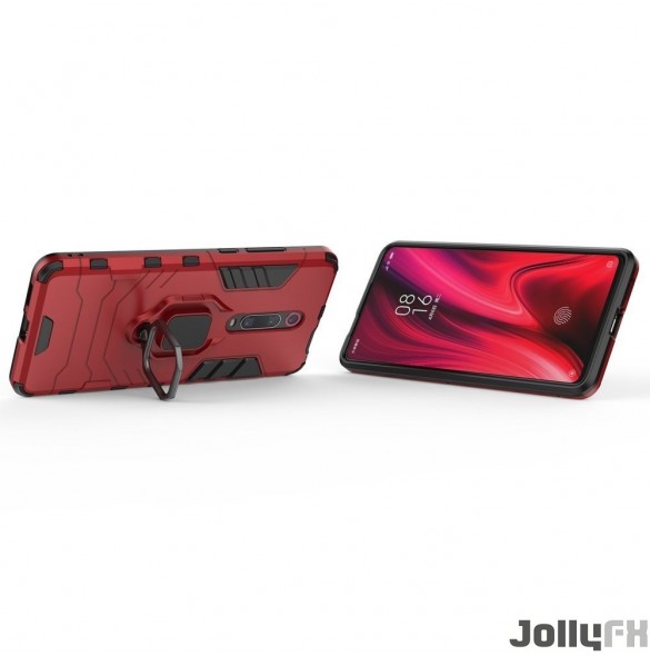 Rött och mycket snyggt omslag Xiaomi Mi 9T / Xiaomi Mi 9T Pro.