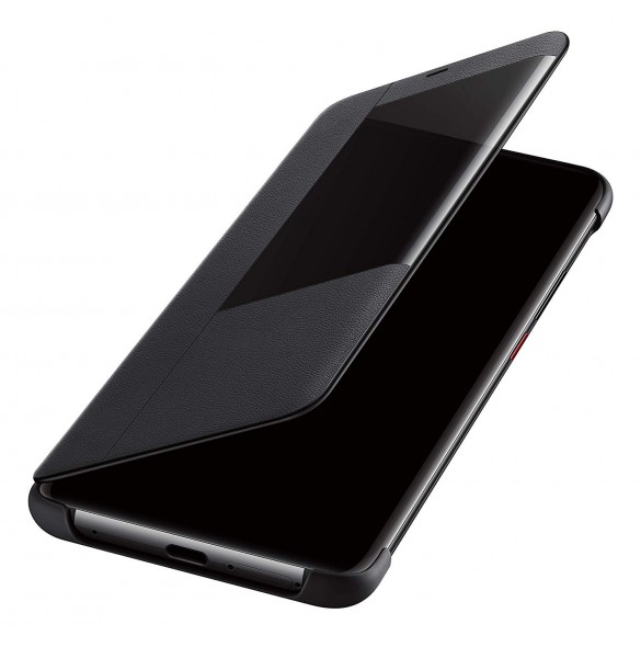 Huawei S-View Case Vikbart Fodral Till Huawei Mate 20 Pro - Svart (51992696)