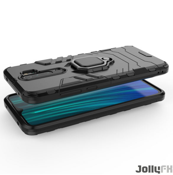 Svart och mycket snyggt omslag Xiaomi Redmi Note 8 Pro.