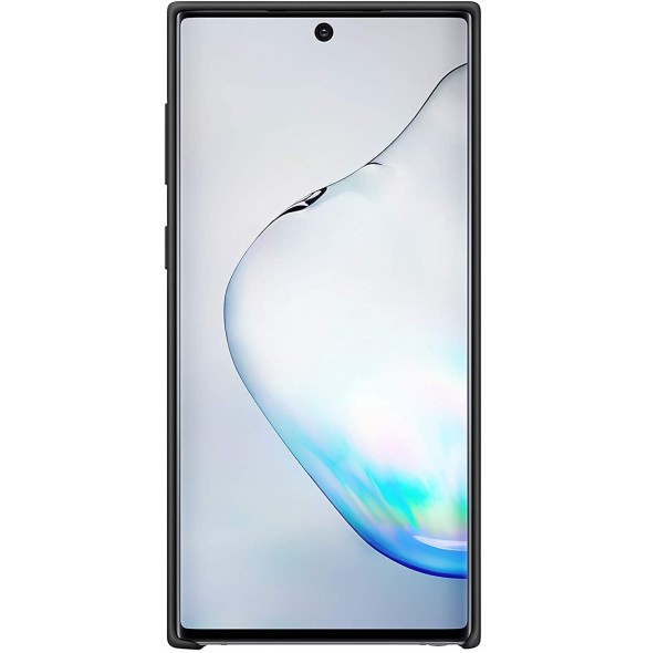 Samsung Silicone Cover Samsung Galaxy Note 10 - Svart EF-PN970TBE (EU Blister)