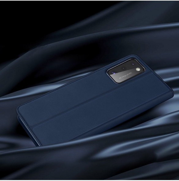 Blått och väldigt snyggt omslag Samsung Galaxy A41.