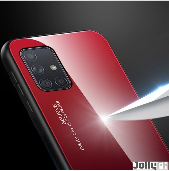 Samsung Galaxy A71 och väldigt snyggt skydd från JollyFX.