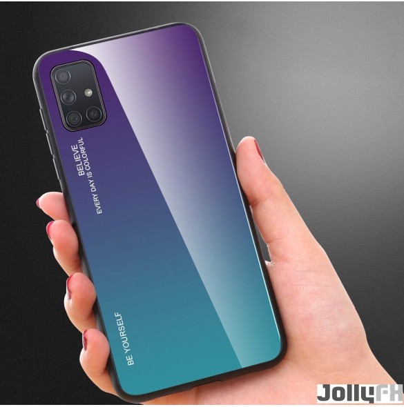 Samsung Galaxy A71 och väldigt snyggt skydd från JollyFX.