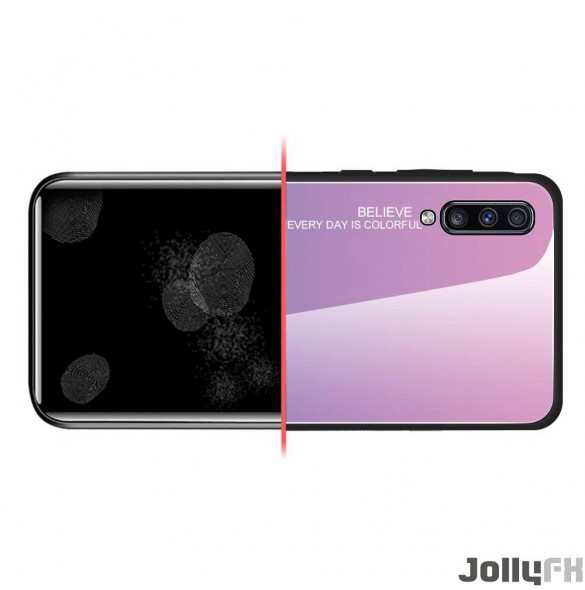 Samsung Galaxy A70 och väldigt snyggt skydd från JollyFX.