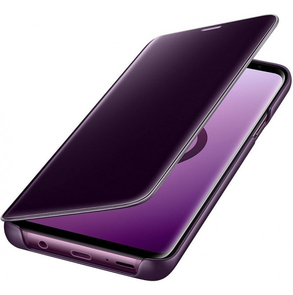 Samsung EF-ZG965CVEGWW Clear View Cover Skal till Samsung Galaxy S9 Plus - Lila