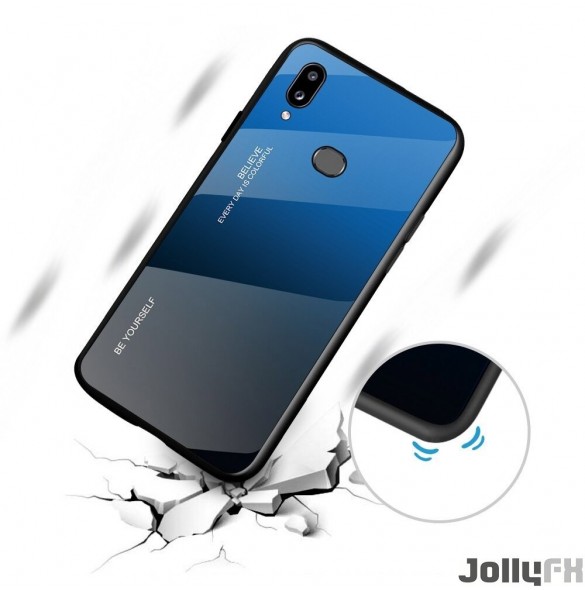 Samsung Galaxy A20e och väldigt snyggt skydd från JollyFX.