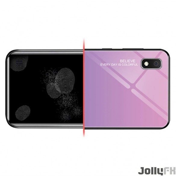 Svartblå och väldigt snygg täckning Samsung Galaxy A10.