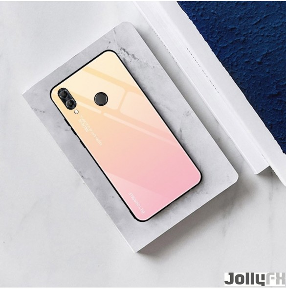 Rosa och väldigt snyggt omslag Huawei P Smart 2019.