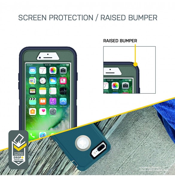 OtterBox Defender Series till iPhone 7 Plus / iPhone 8 Plus - Svart