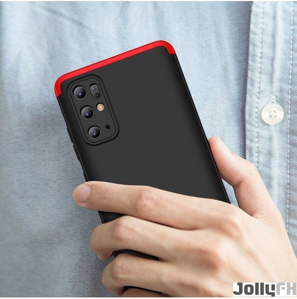 Svart-röd och väldigt snygg täckning Samsung Galaxy S20 Plus.