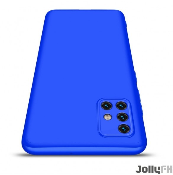 Blått och väldigt snyggt omslag Samsung Galaxy A51.