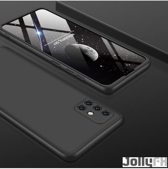 Svart och väldigt snyggt omslag Samsung Galaxy A51.