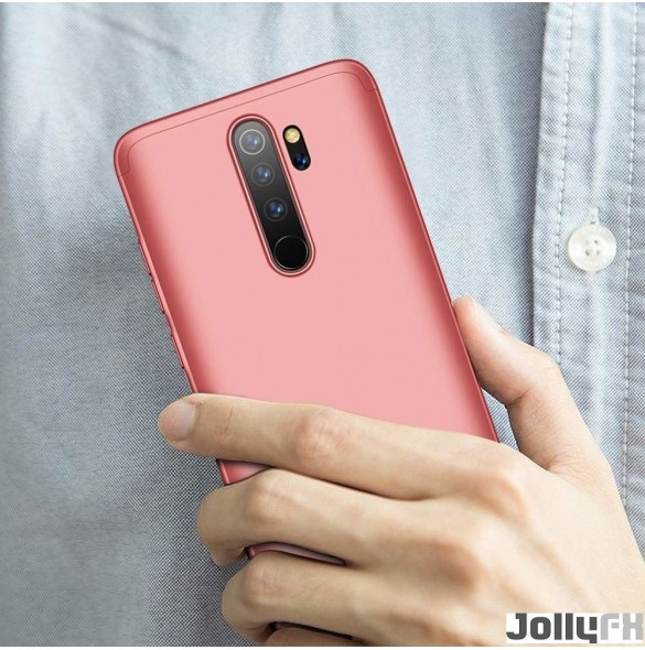 Rosa och mycket snyggt omslag Xiaomi Redmi Note 8 Pro.