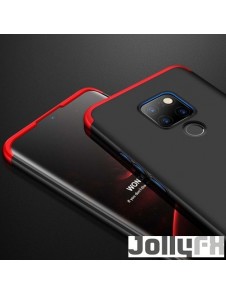 Svart-röd och mycket snygg täcka Huawei Mate 30 Lite.
