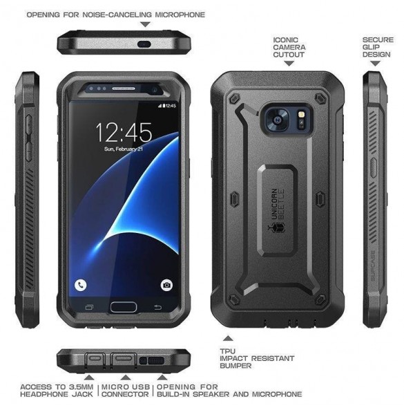 Supcase Unicorn Beetle Pro Samsung Galaxy S7 - Svart