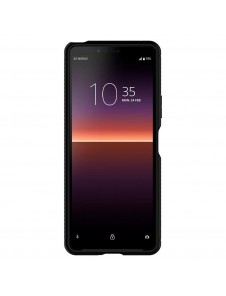 Matt svart och väldigt snyggt omslag Sony Xperia 10 Ii.