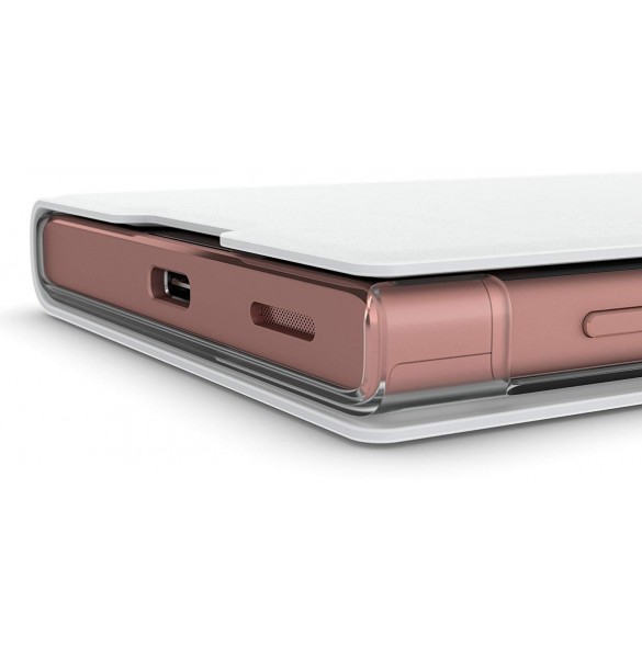 Sony SCSG30 Style Cover Flip Vit till Xperia XA1 - Vit