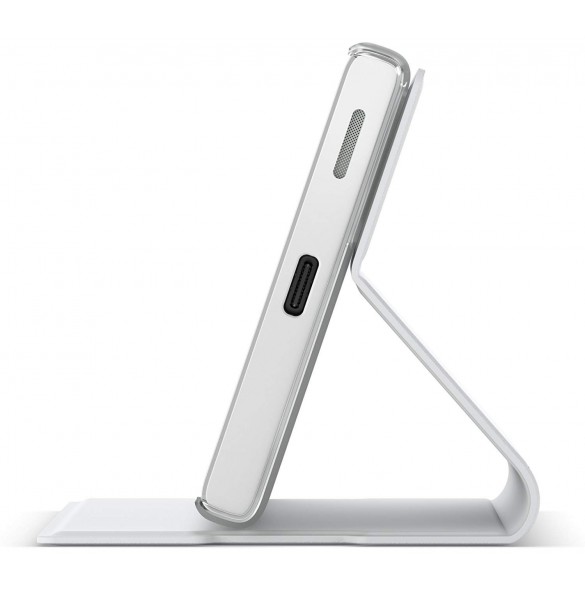 Sony SCSG30 Style Cover Flip Vit till Xperia XA1 - Vit