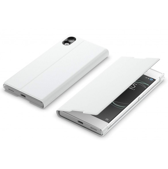 Sony SCSG30 Style Cover Flip Vit till Xperia XA1 - Vit