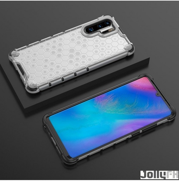Rött och väldigt elegant lock Huawei P30 Pro.