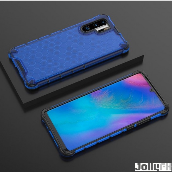 Blått och väldigt elegant lock Huawei P30 Pro.