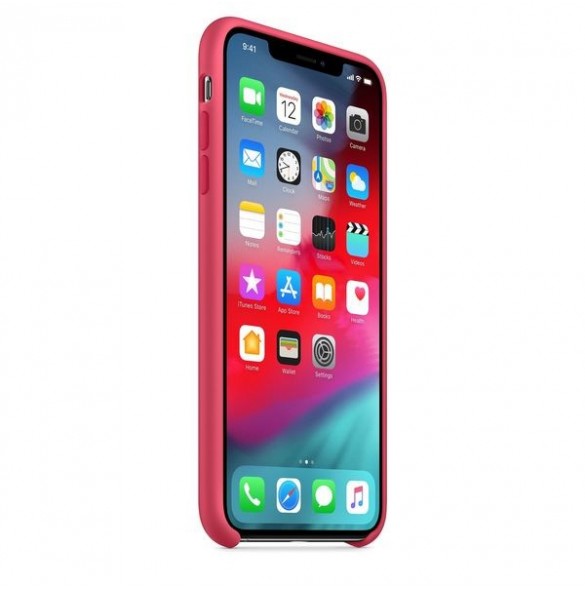 Apple MUJP2ZM/A Silicone Case till iPhone XS Max - Hibiscus