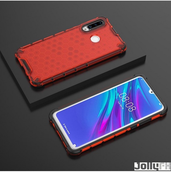 Rött och väldigt snyggt omslag Huawei P30 Lite.