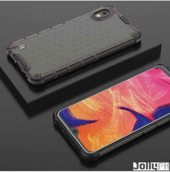 Svart och väldigt snyggt omslag Samsung Galaxy A10.