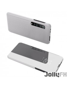 Silver och mycket snyggt omslag Xiaomi Mi Note 10 Lite.